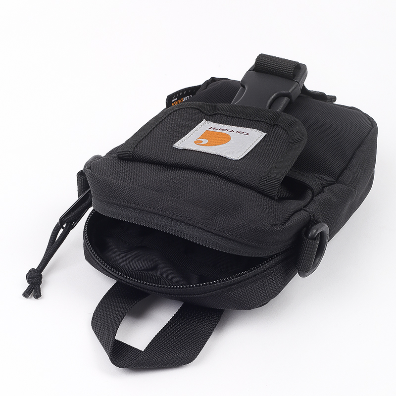  черная сумка Carhartt WIP Delta Shoulder Pouch I028153-black - цена, описание, фото 9